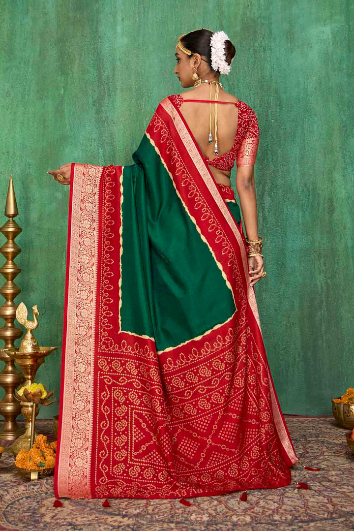 Printed Art Silk Saree