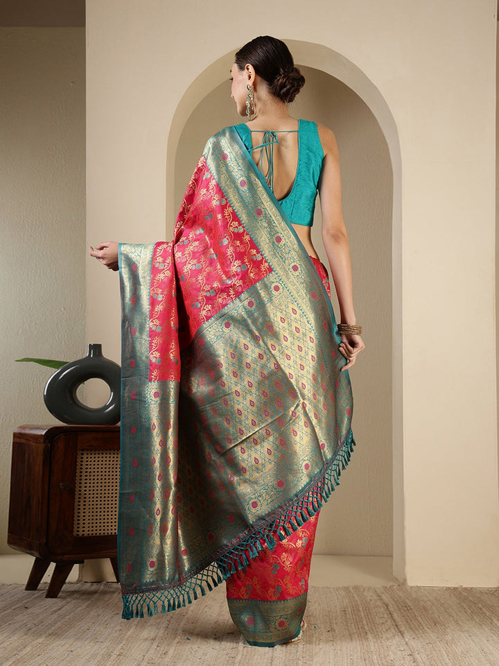 Woven Design Art Silk Saree