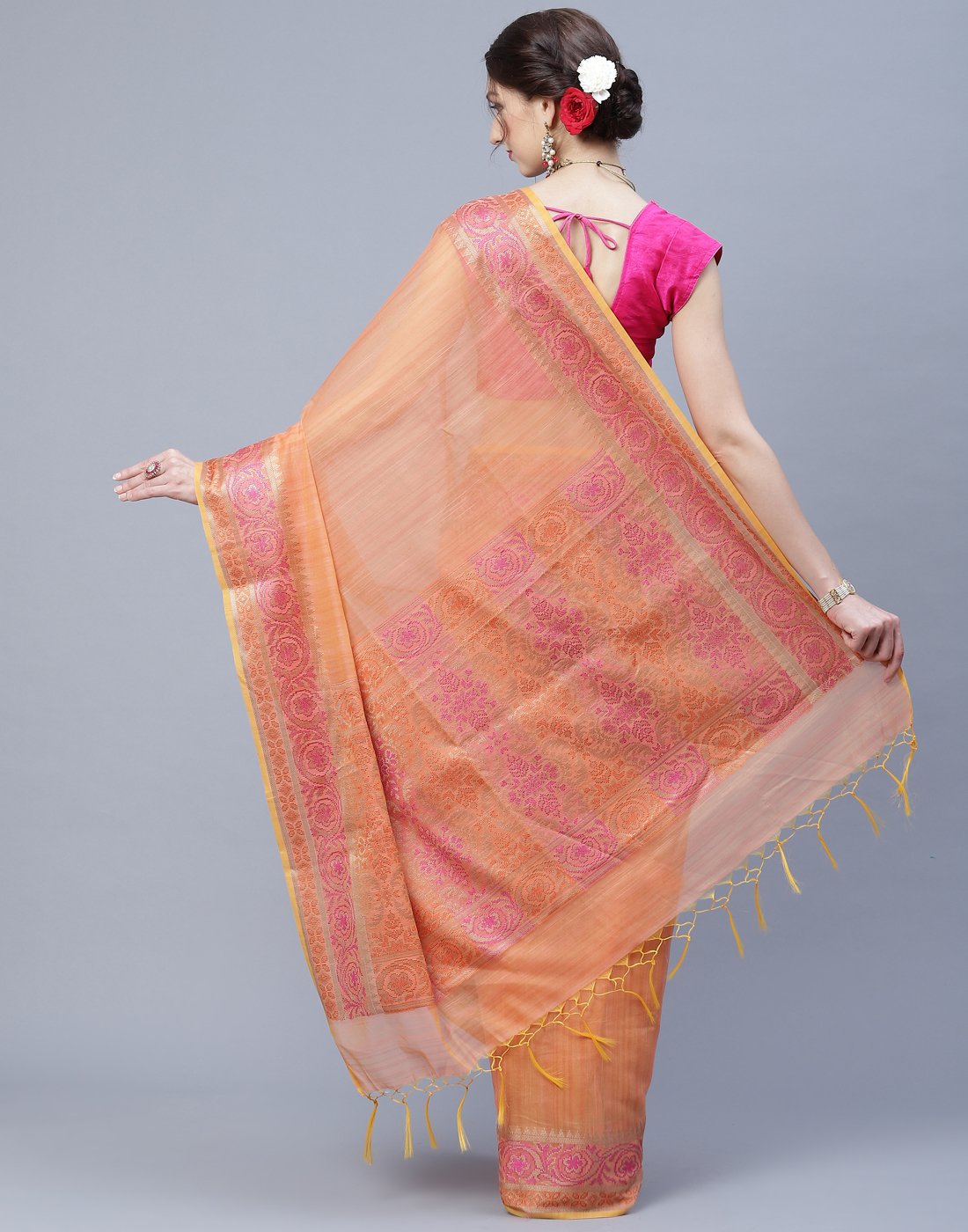 Cotton Woven Saree