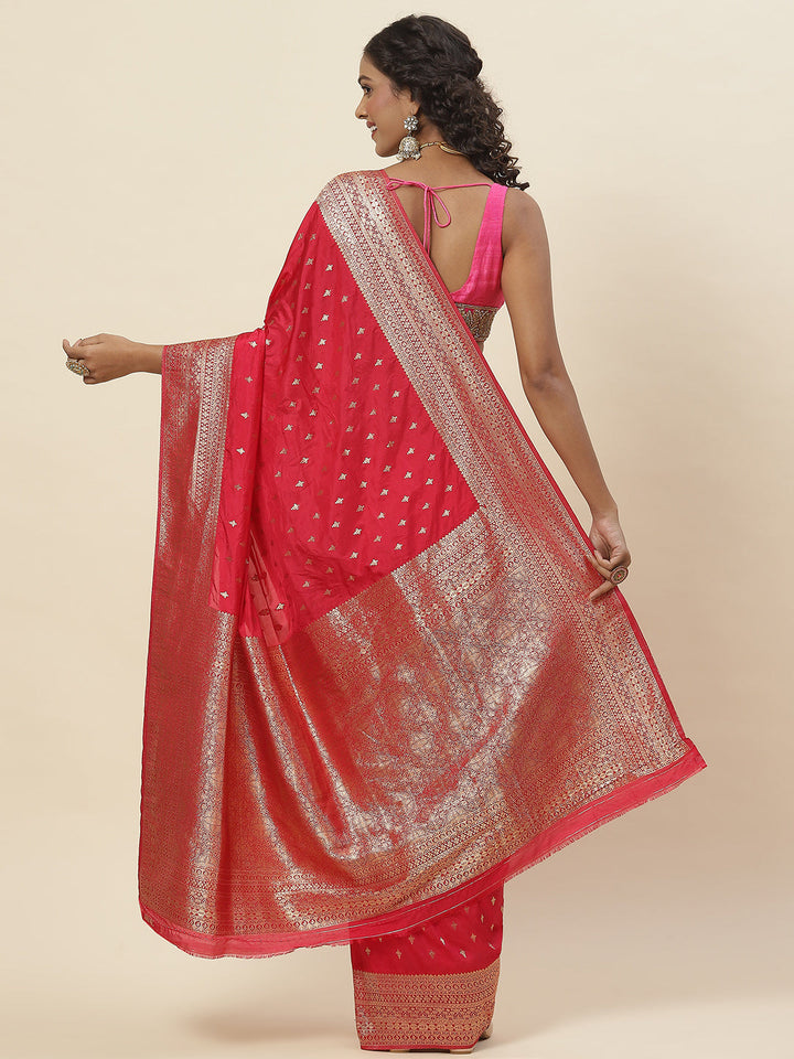 Zari Border Woven Handloom Saree