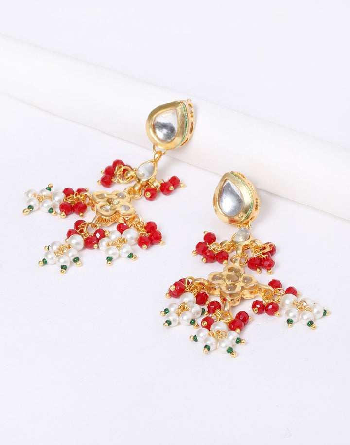Kundan Earrings With Stone