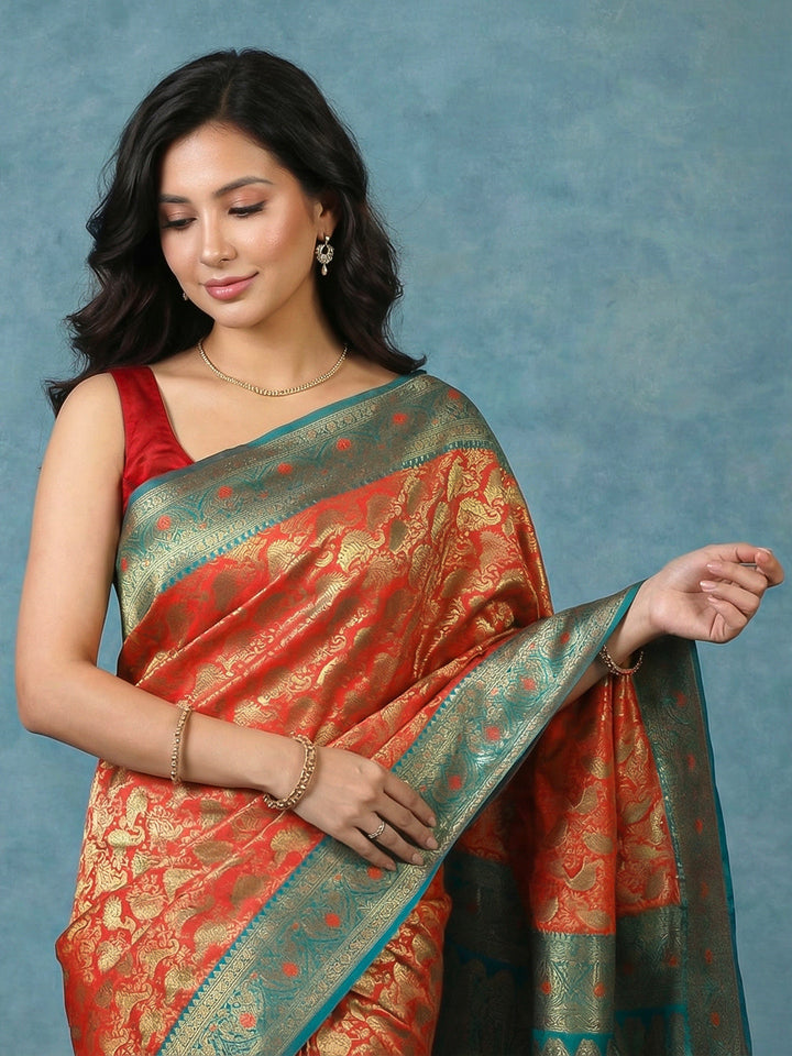 Woven Design Art Silk Saree