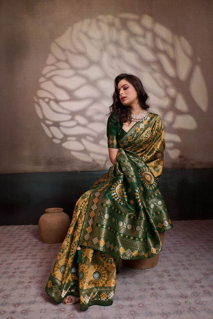 Woven Design Banarasi Silk Saree