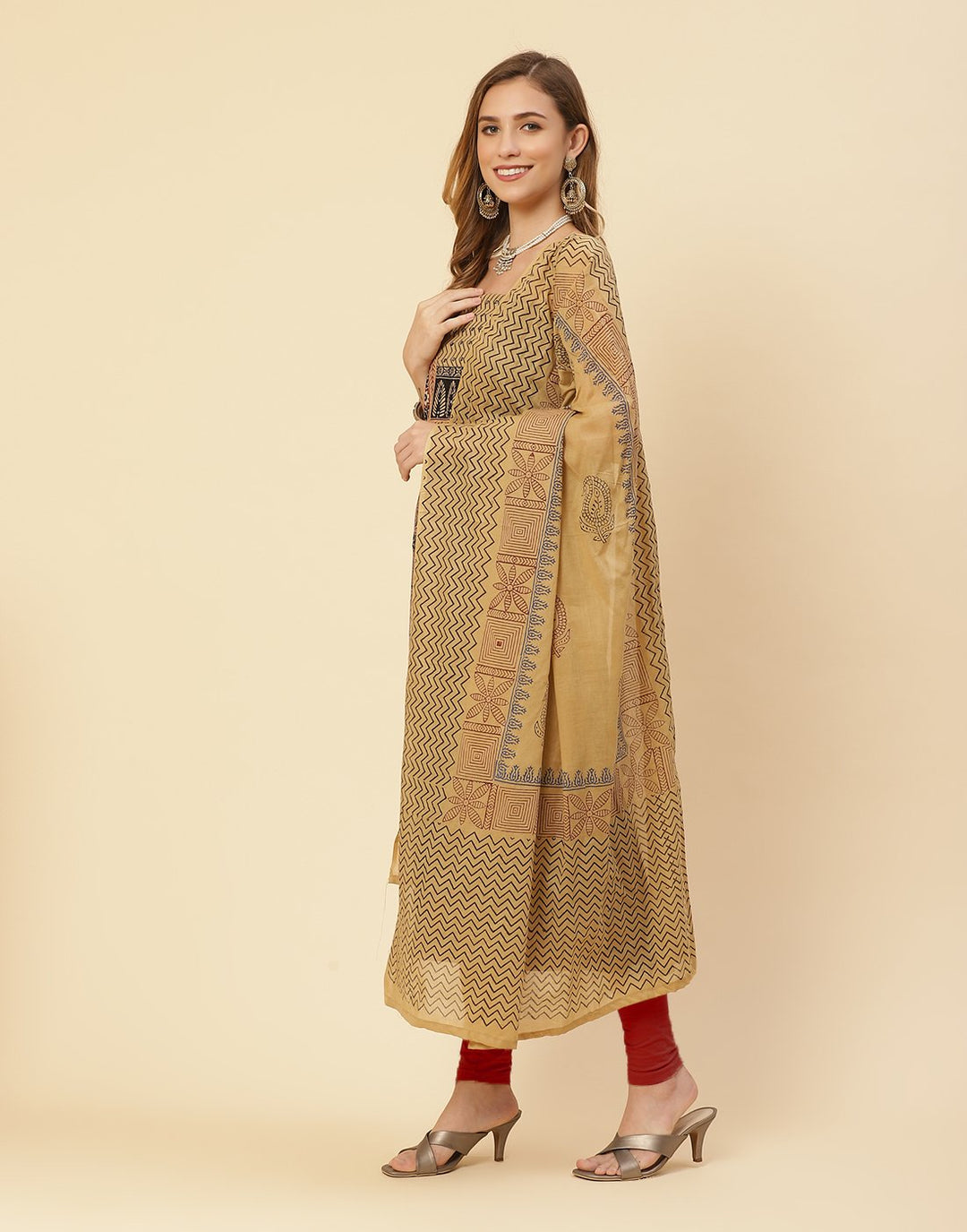 Printed Cotton Suit Piece