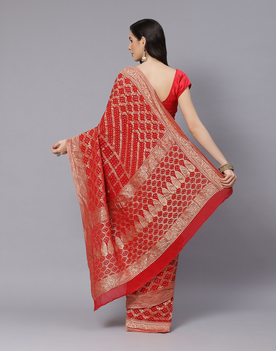 Banarasi Georgette Khaddi