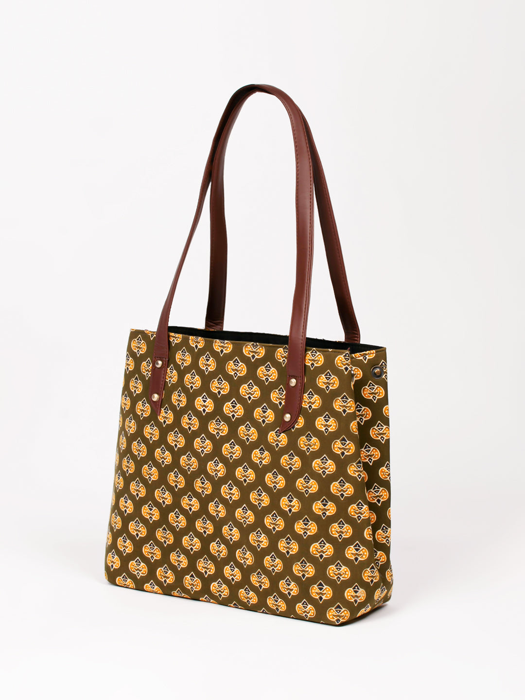 Cotton Handbag And Purse Set