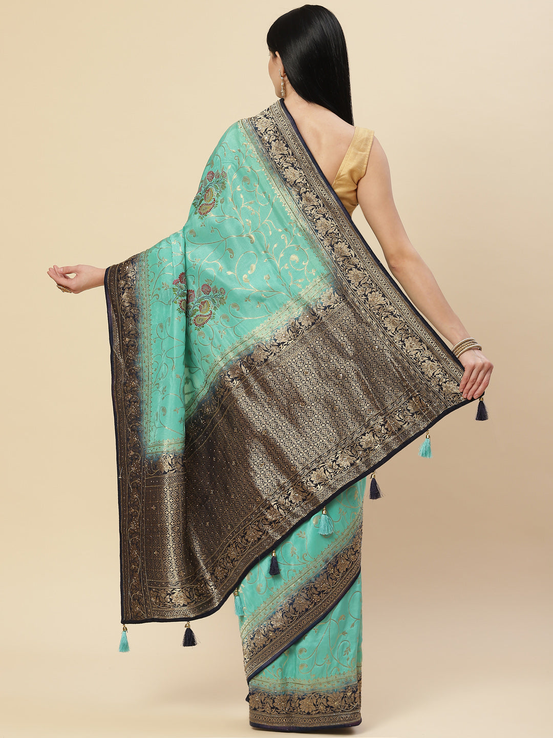 Embroidered Banarasi Saree
