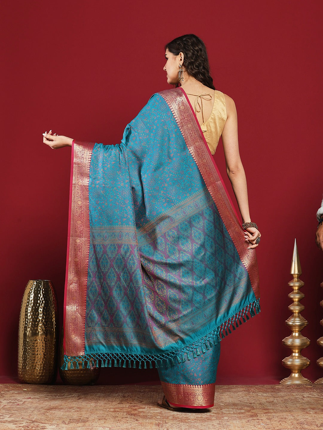 Woven Design Art Silk Saree