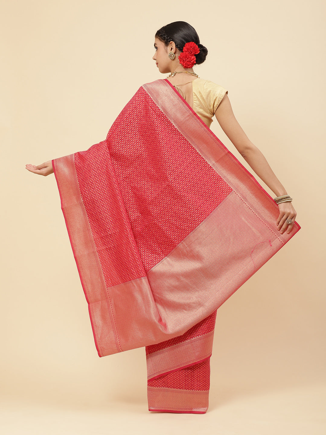 Cotton Wovn Saree