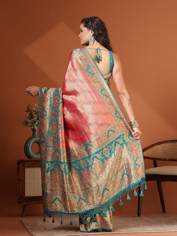 Woven Design Dola Silk Saree