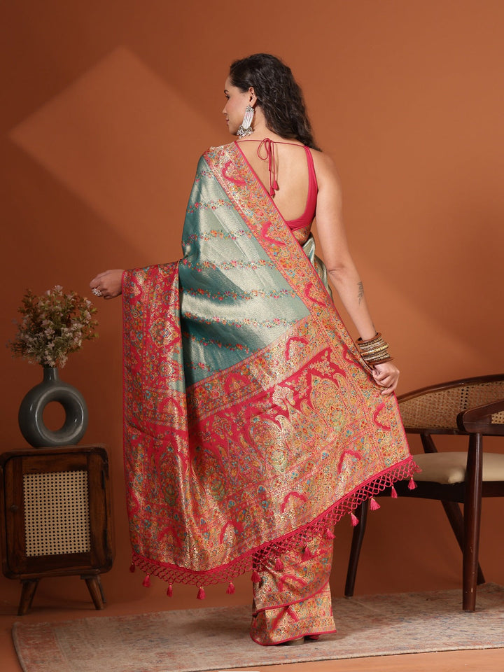 Woven Design Dola Silk Saree