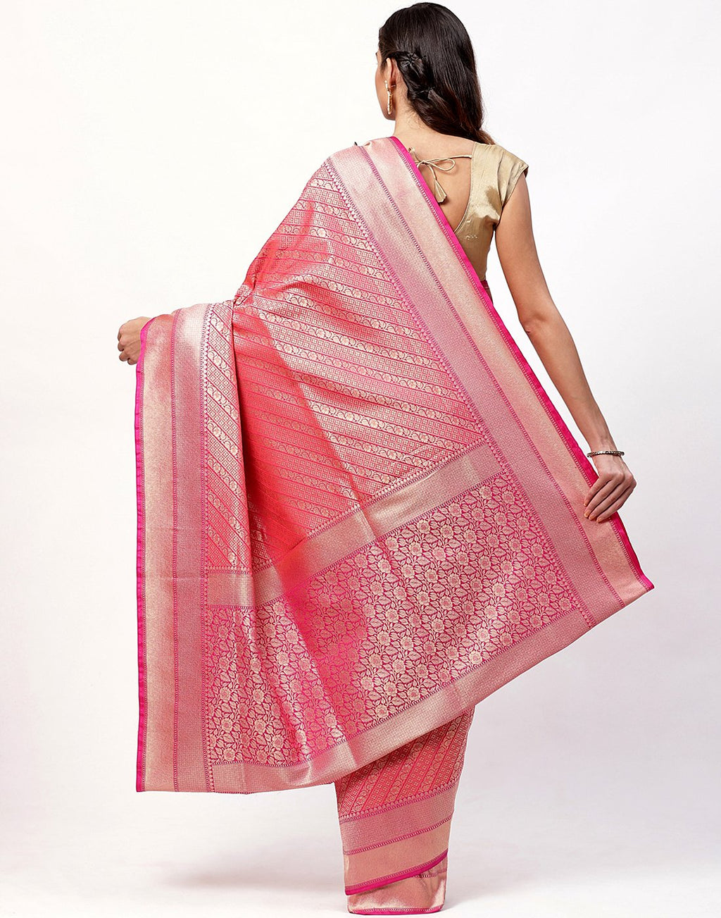 MBZ Meena Bazaar-Woven Banarasi Saree