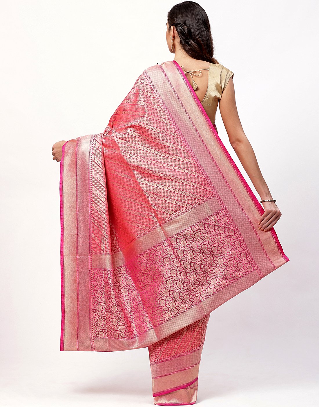 MBZ Meena Bazaar-Woven Banarasi Saree