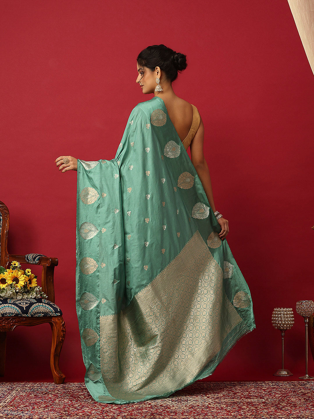 Woven Design Art Silk Saree