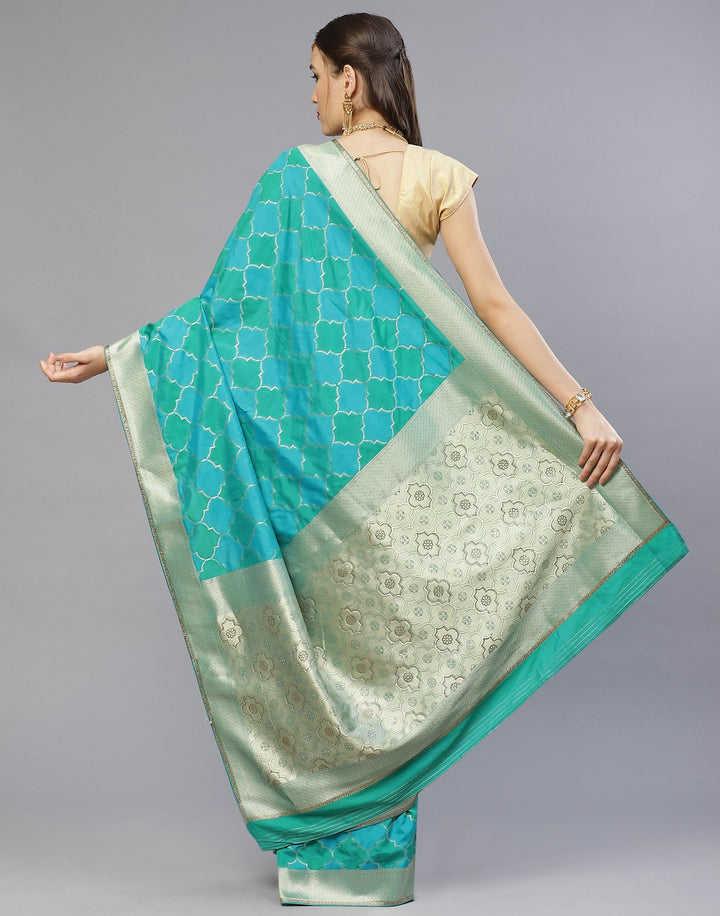 Banarasi Woven Embroidery Saree