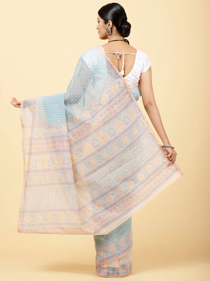 Printed Cotton Saree