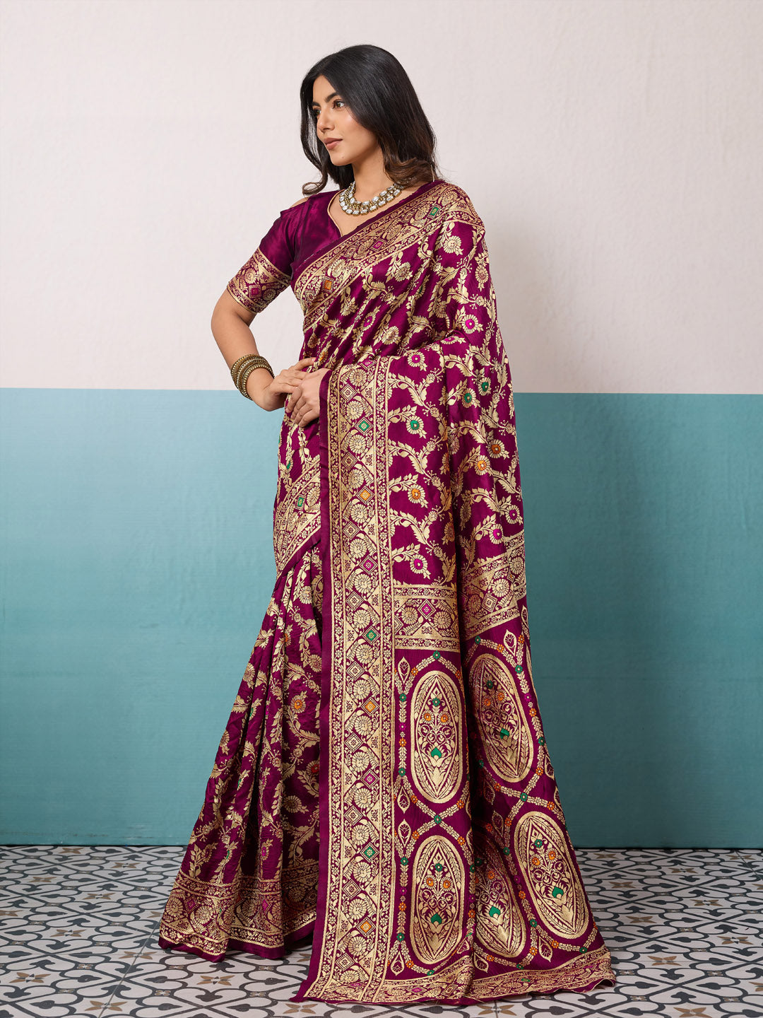 Woven Design Art Silk Saree
