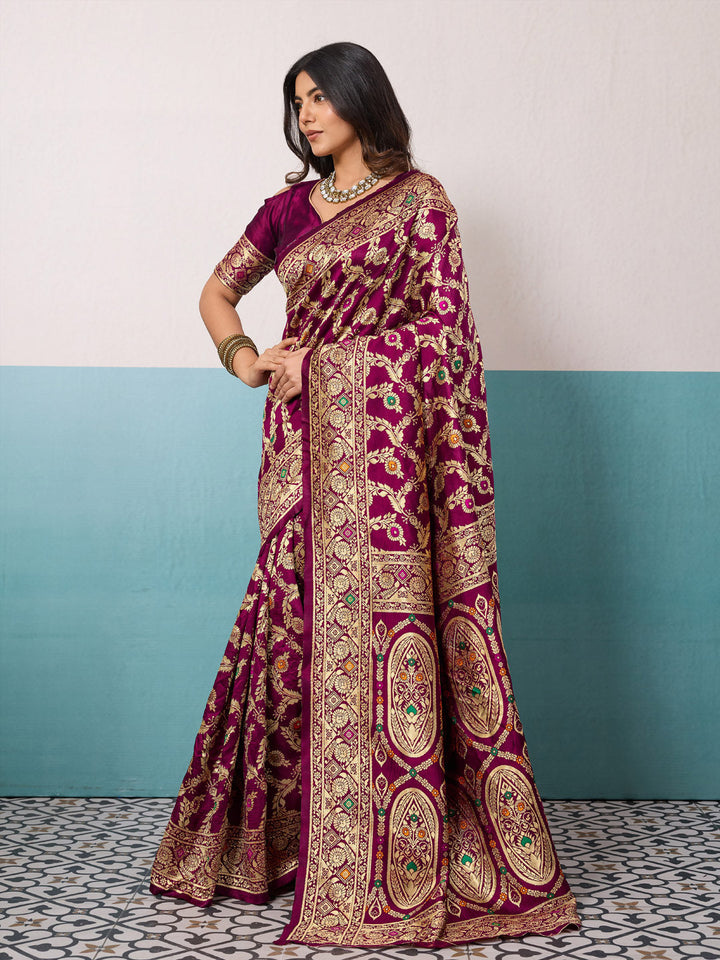 Woven Design Art Silk Saree