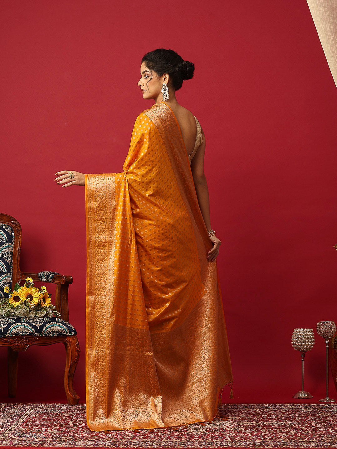 Woven Design Art Silk Saree