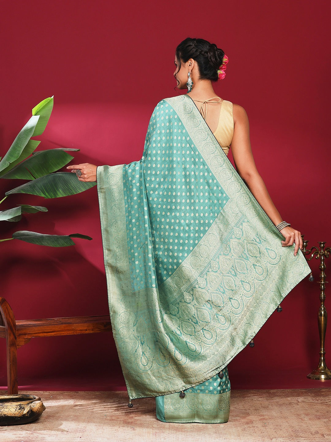 Woven Design Dola Silk Saree