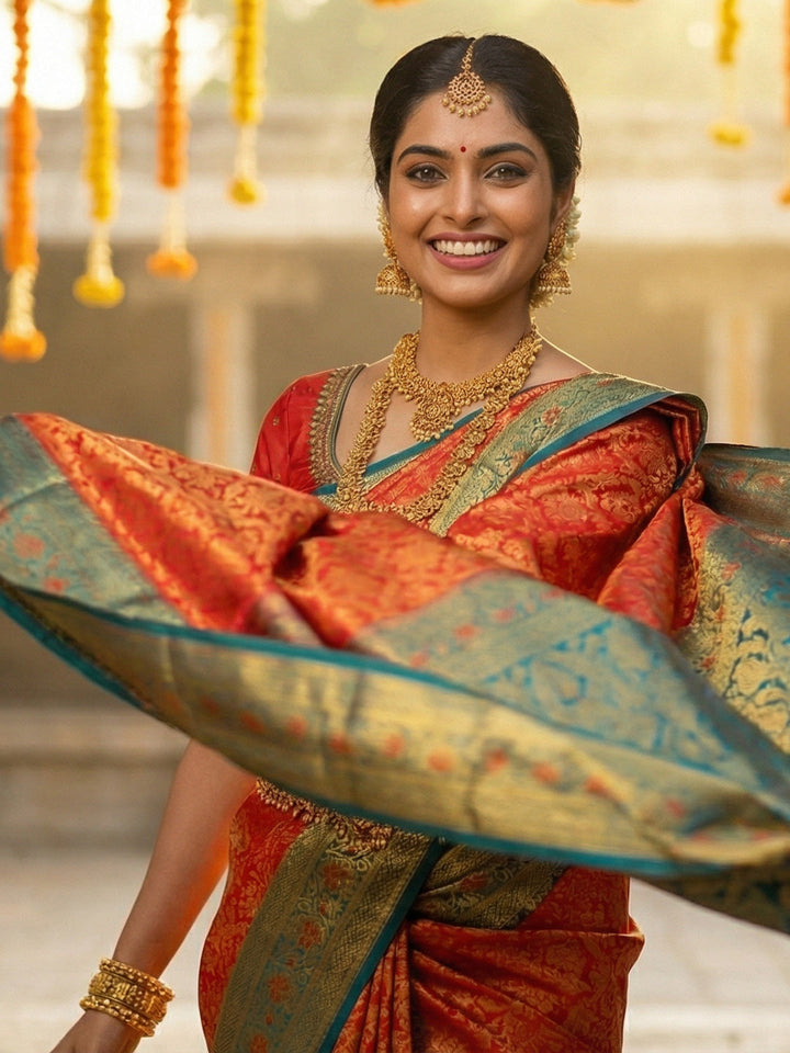 Woven Design Art Silk Saree