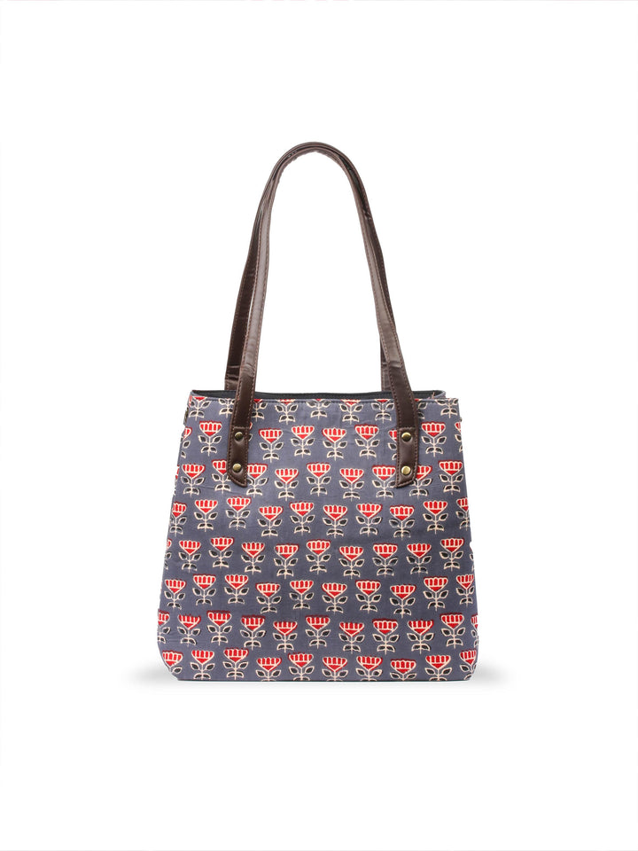 Printed Cotton Handbag