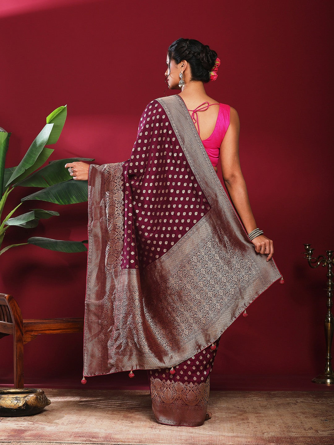 Woven Design Dola Silk Saree