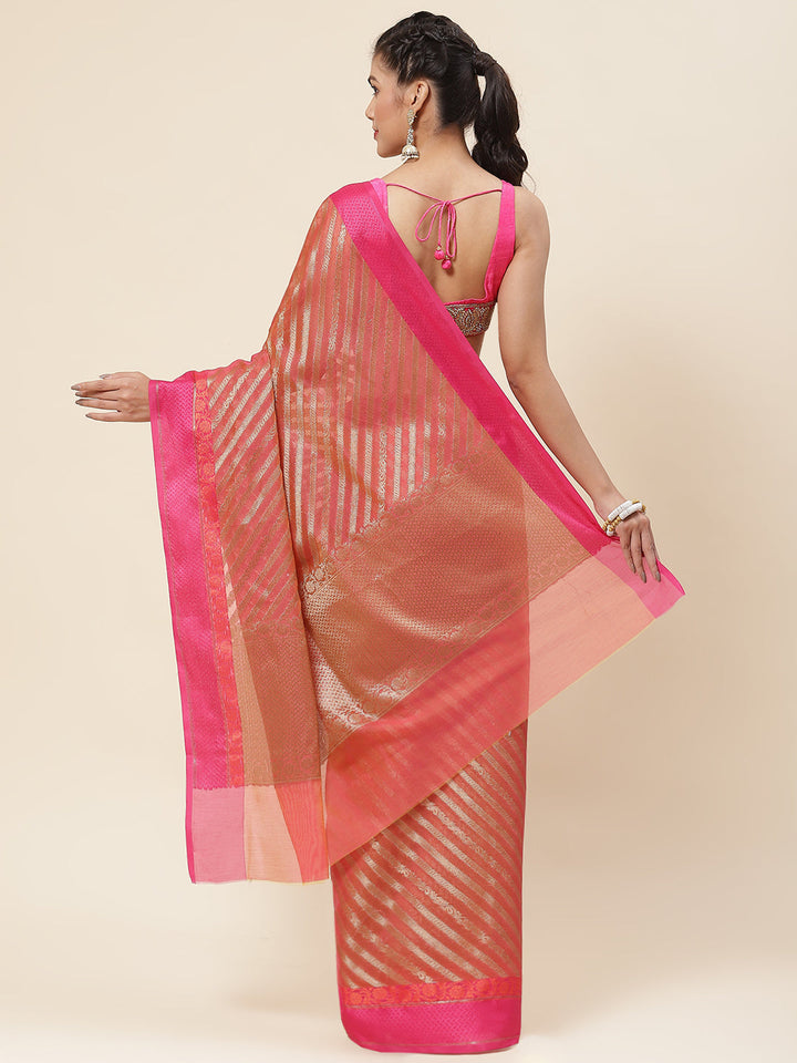 Zari Woven Cotton Saree