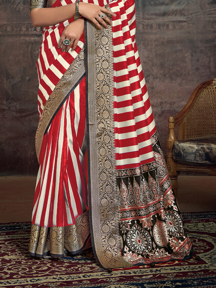 Printed Art Silk Saree