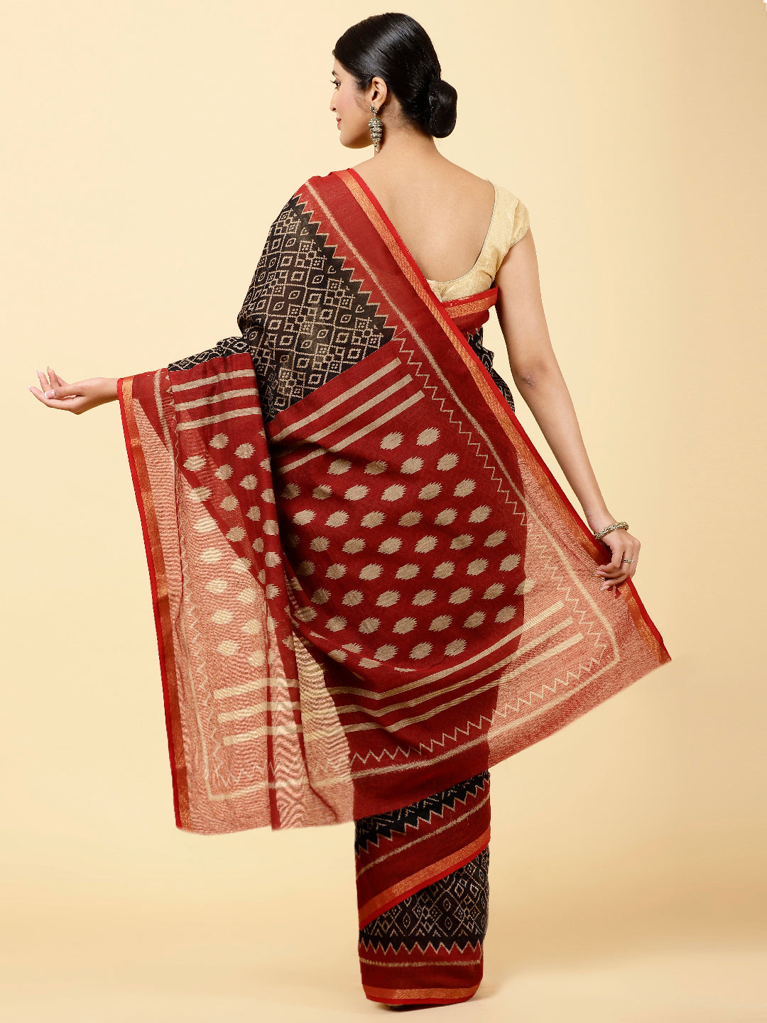 Printed Cotton Saree