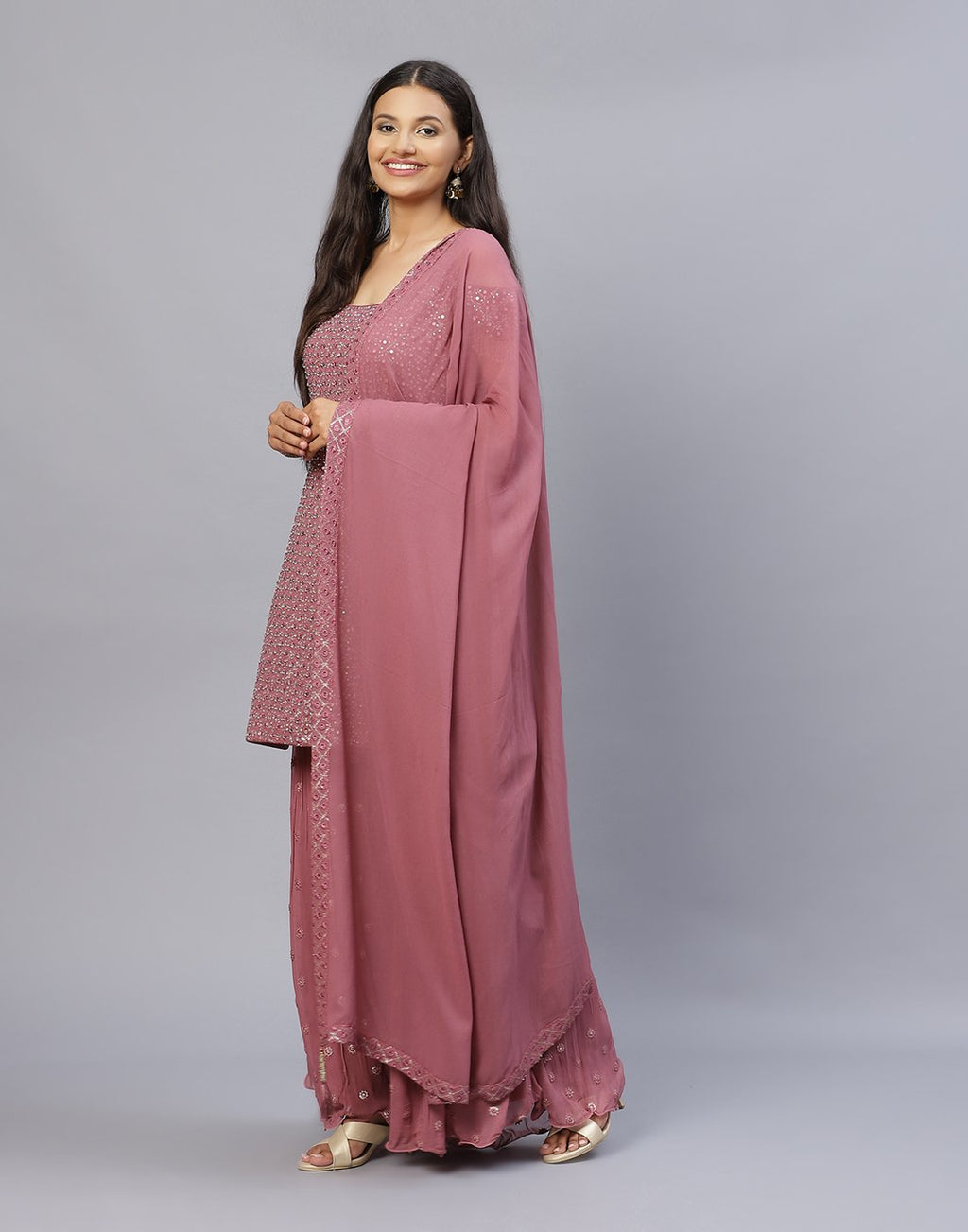 Georgette Salwar Kameez Stitched Suit