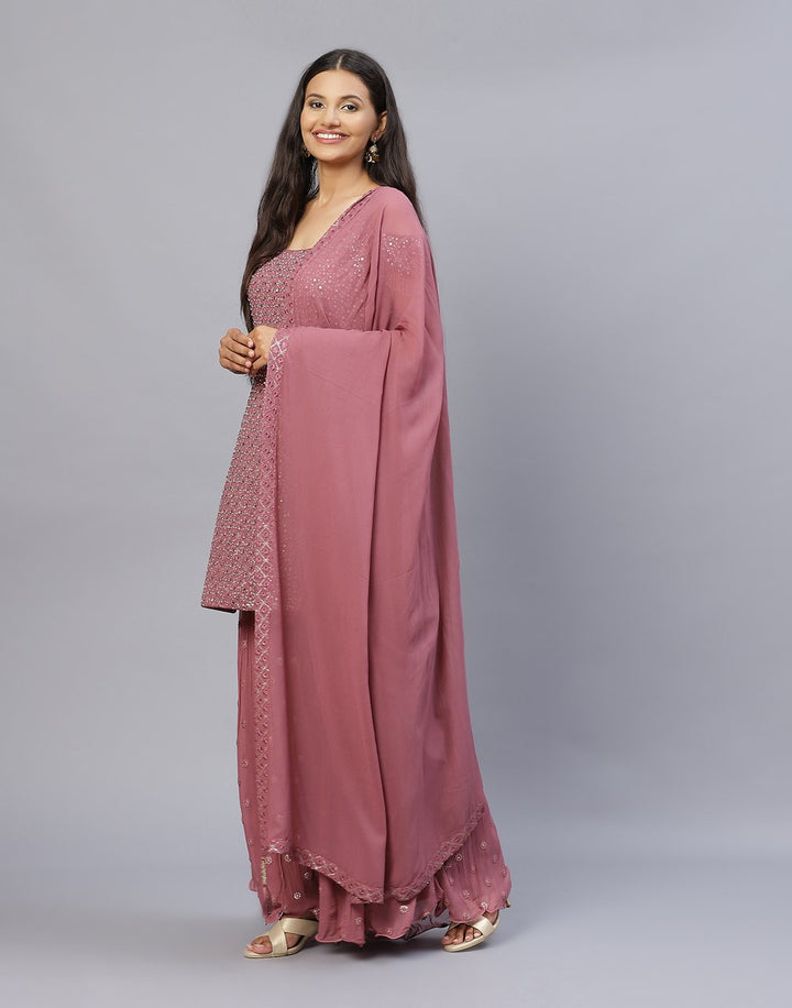 Georgette Salwar Kameez Stitched Suit