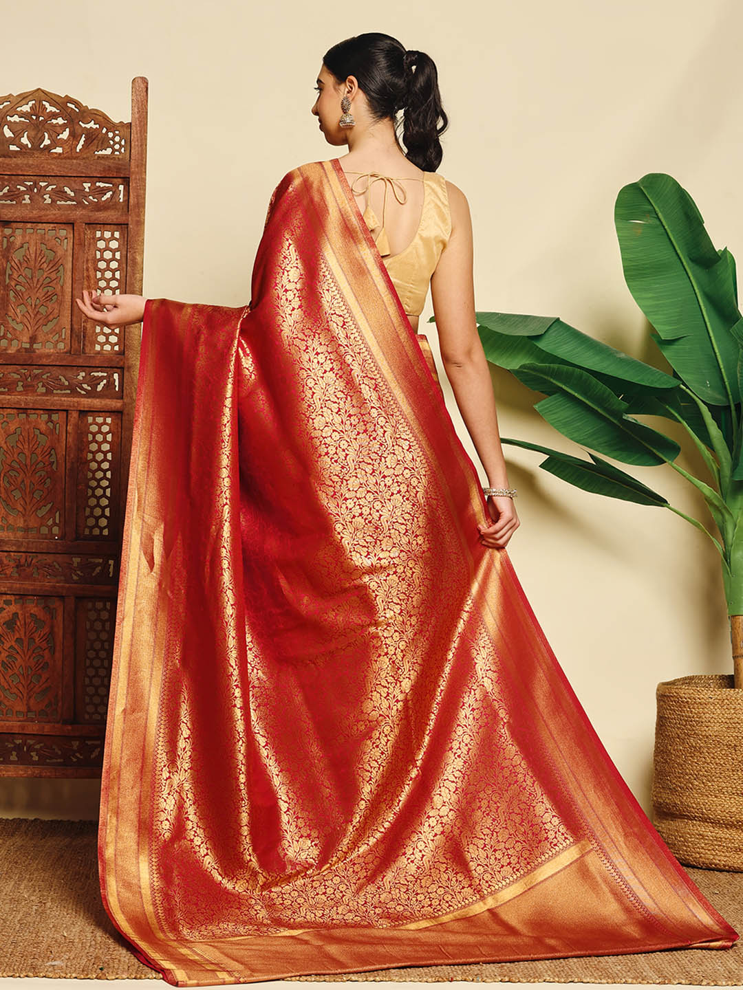 Woven Design Art Silk Saree