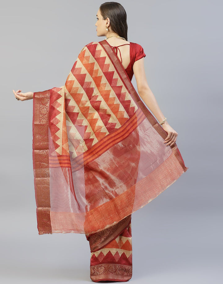 Cotton Printed Saree