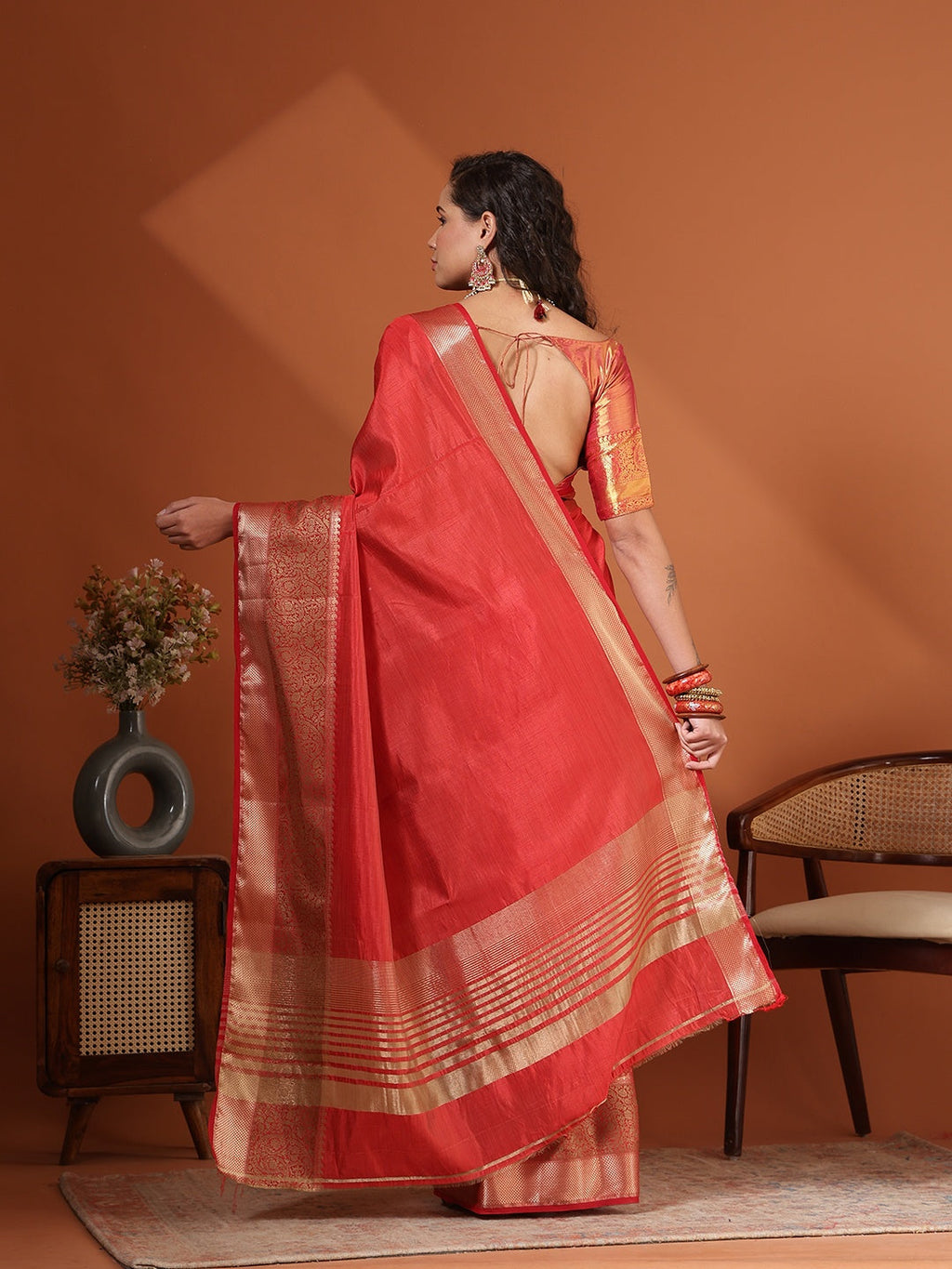 Woven Design Art Silk Saree