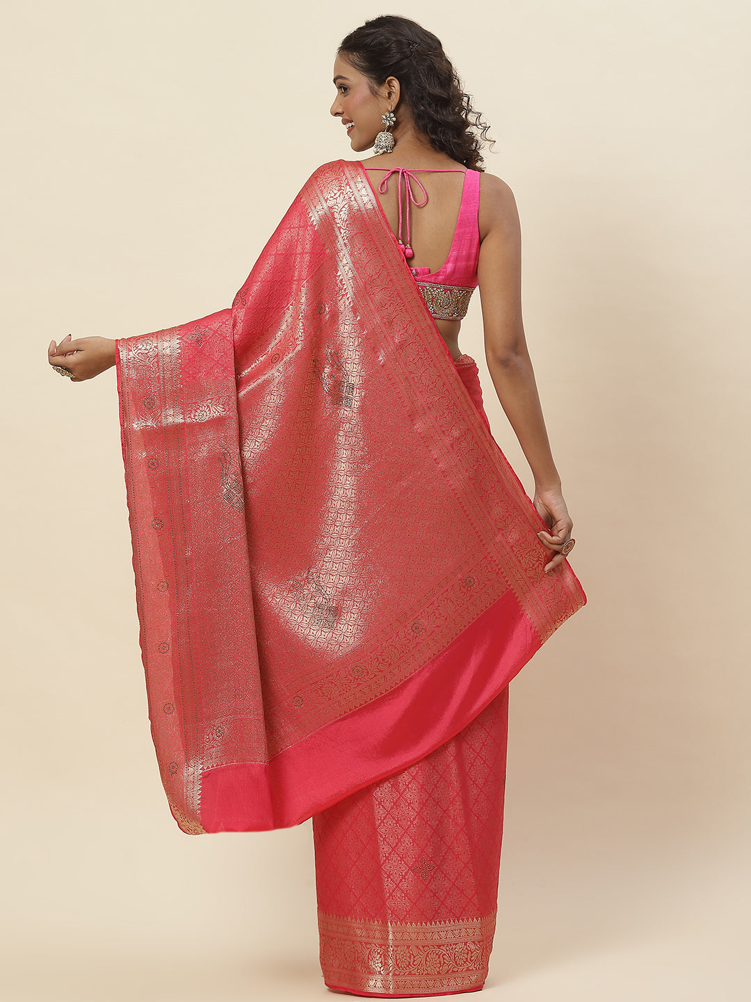 Woven Georgette Saree