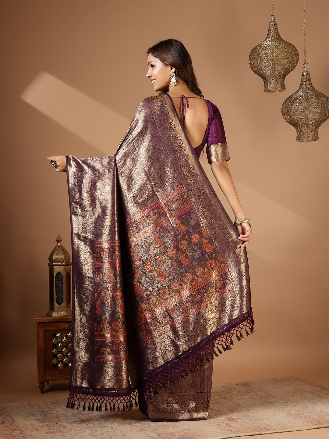 Woven Design Art Silk Saree