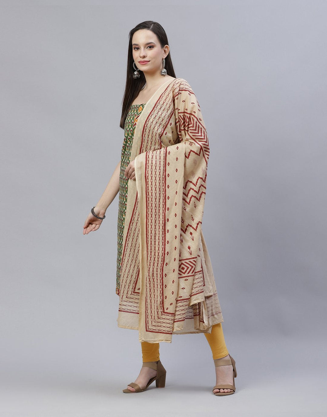 Printed Cotton Suit Piece
