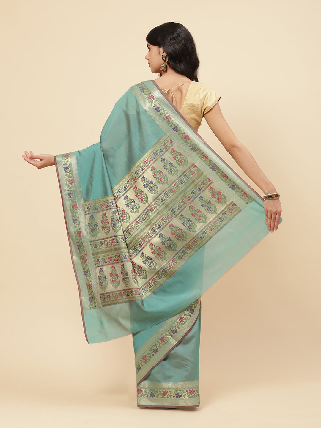 Cotton Wovn Saree