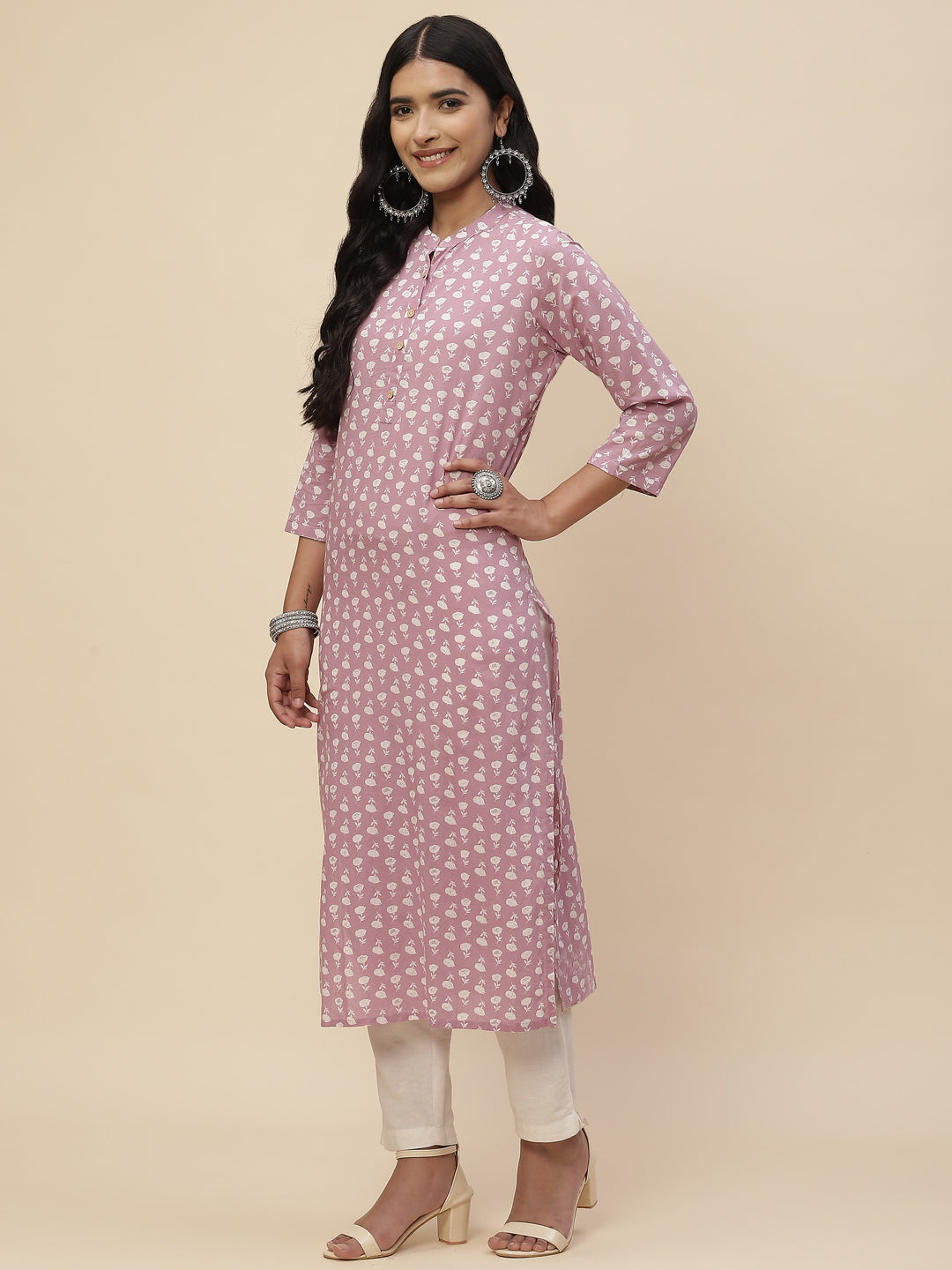 Printed Cotton Kurta