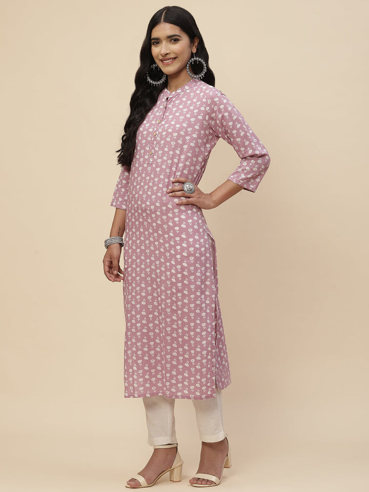 Printed Cotton Kurta