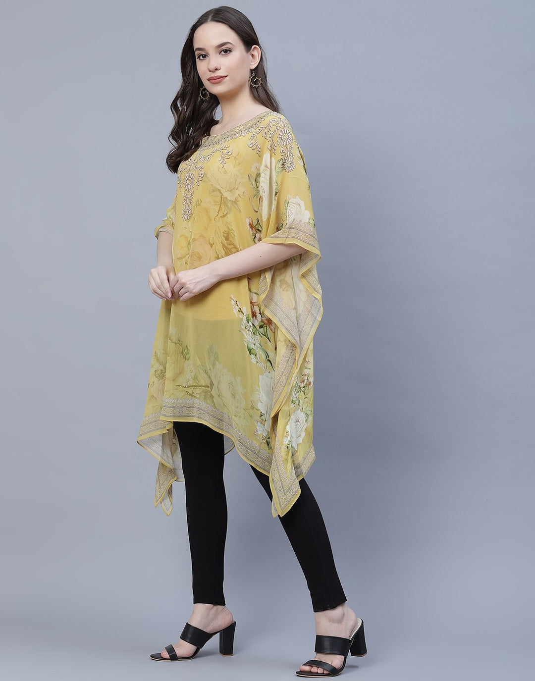 Digital Print Georgette Kaftan