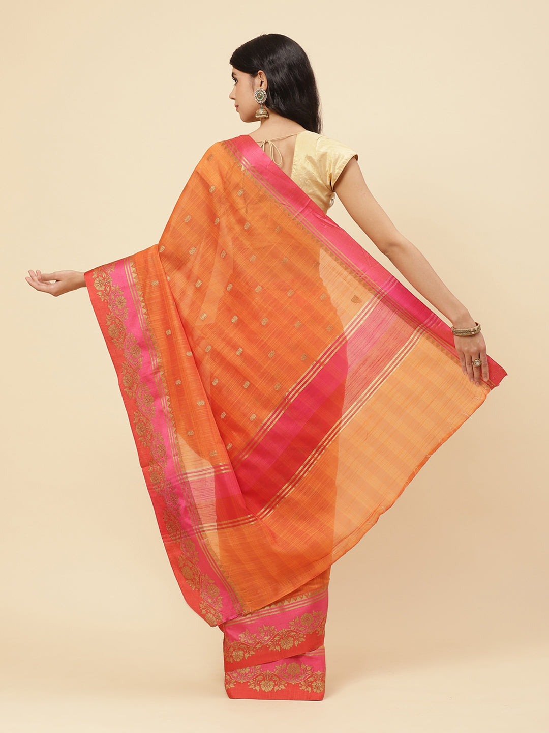 Cotton Wovn Saree