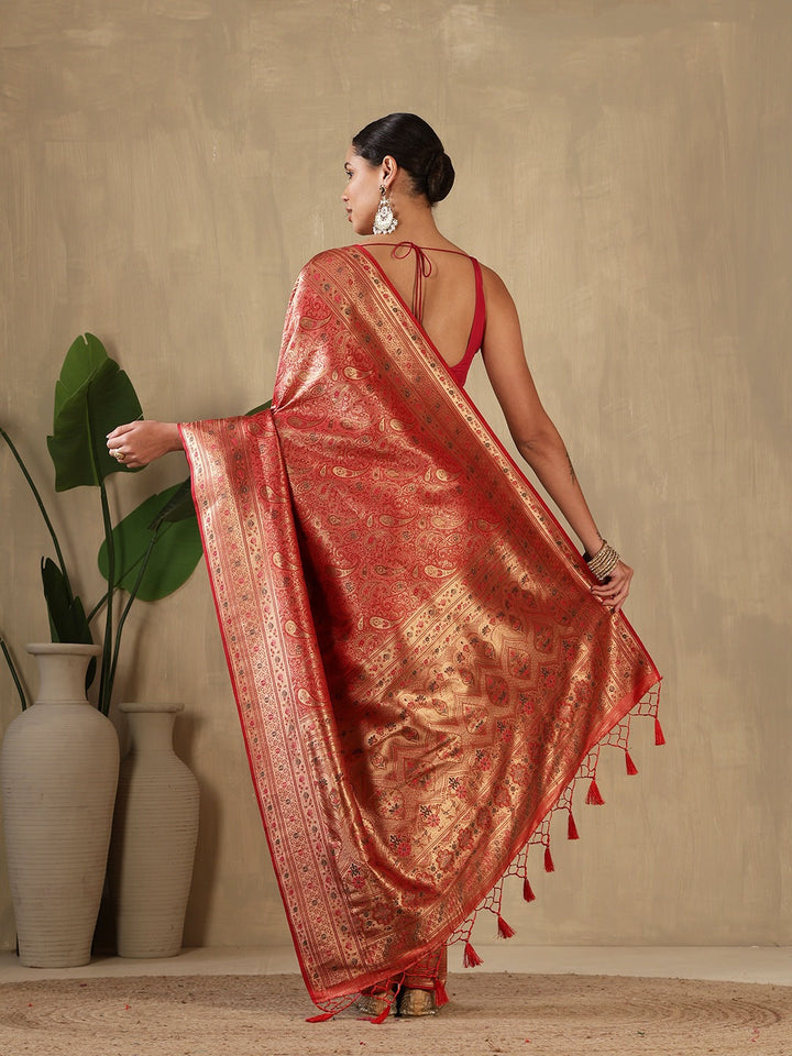 Woven Design Art Silk Saree