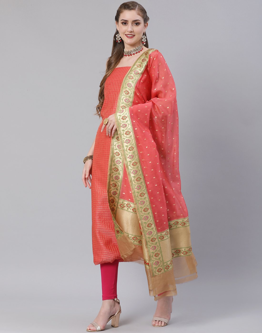 PURE BANARSI SUIT SET