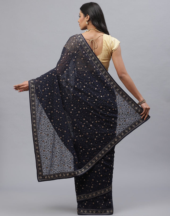 Art GGT Embroidery Saree