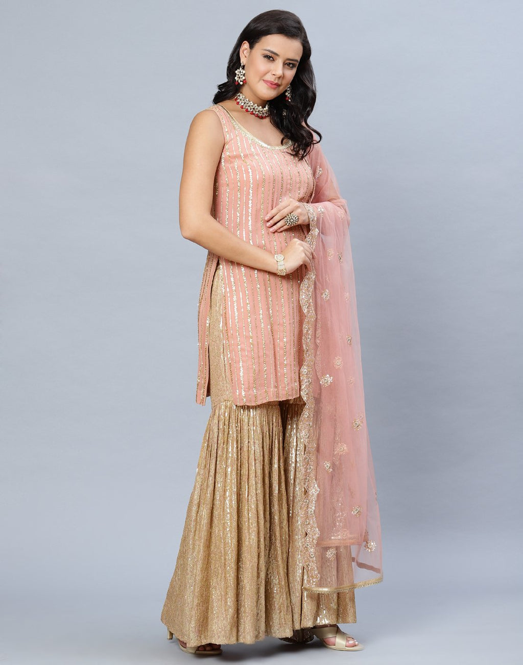 Georgette Salwar Kameez Stitched Suit