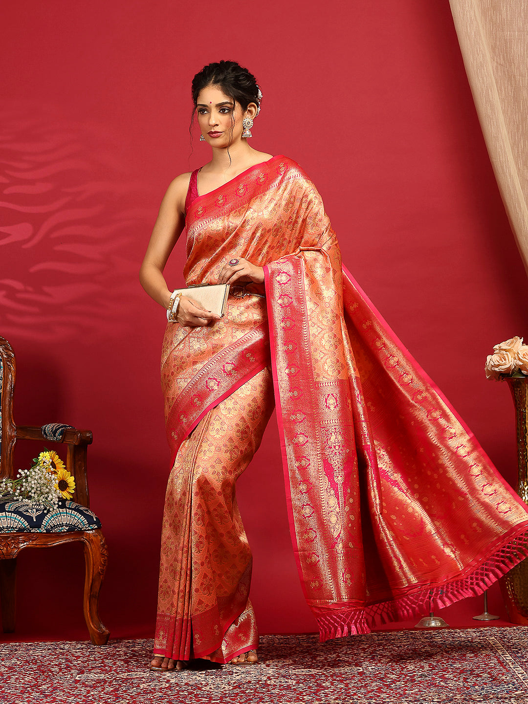 Woven Design Art Silk Saree