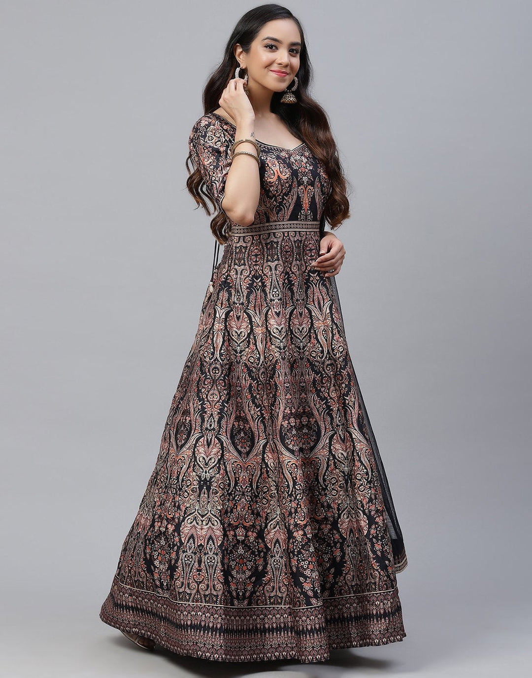 Digital Printed Salwar Kameez Stitched Suit