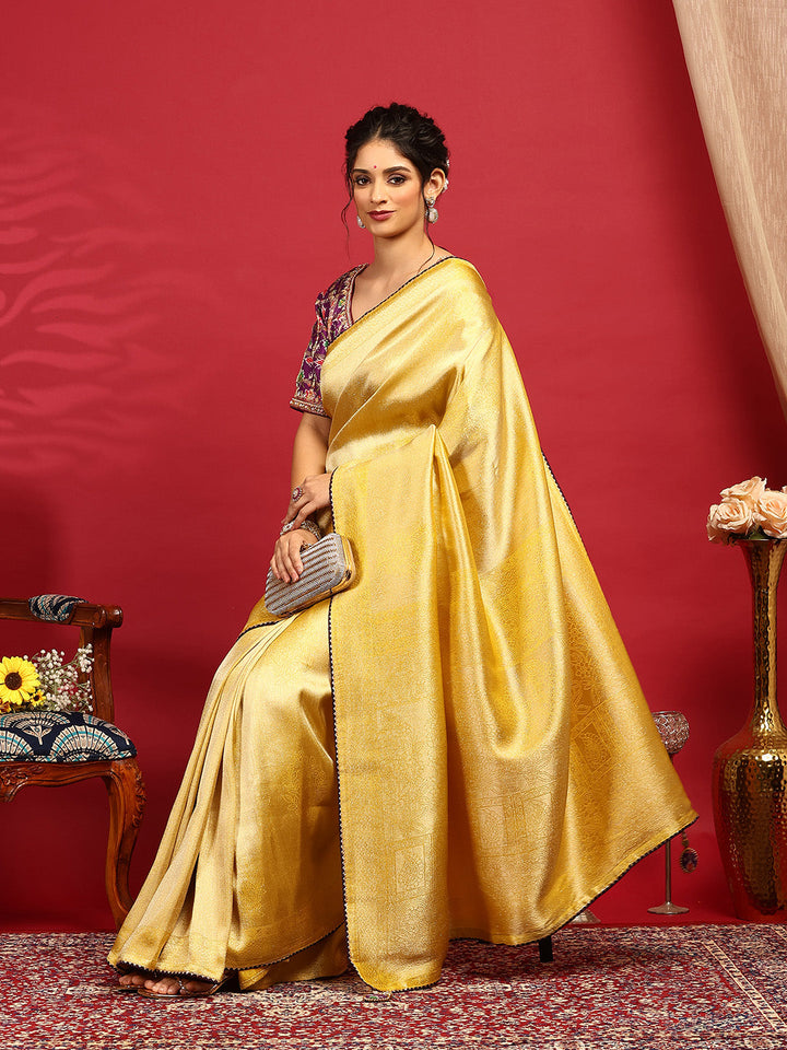 Embroidered Banarasi Saree
